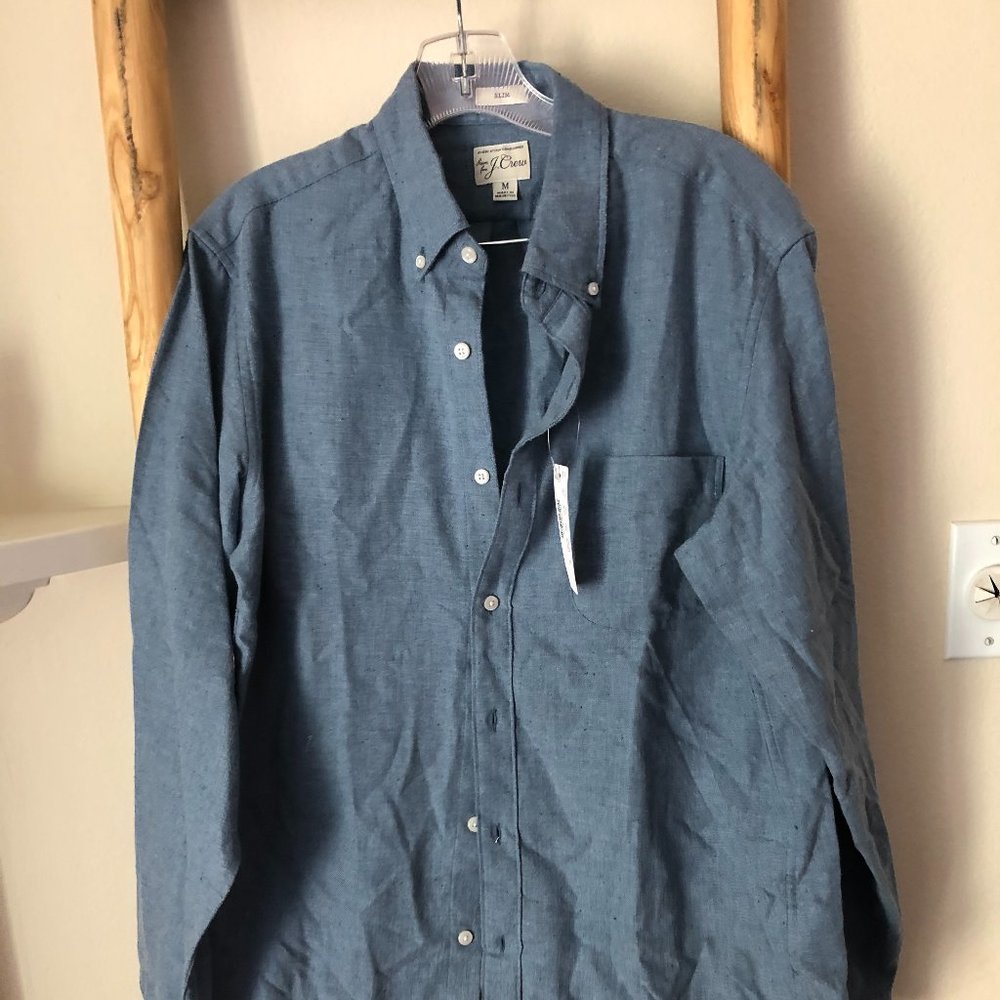 J. Crew Mens Slim Fit Button Up